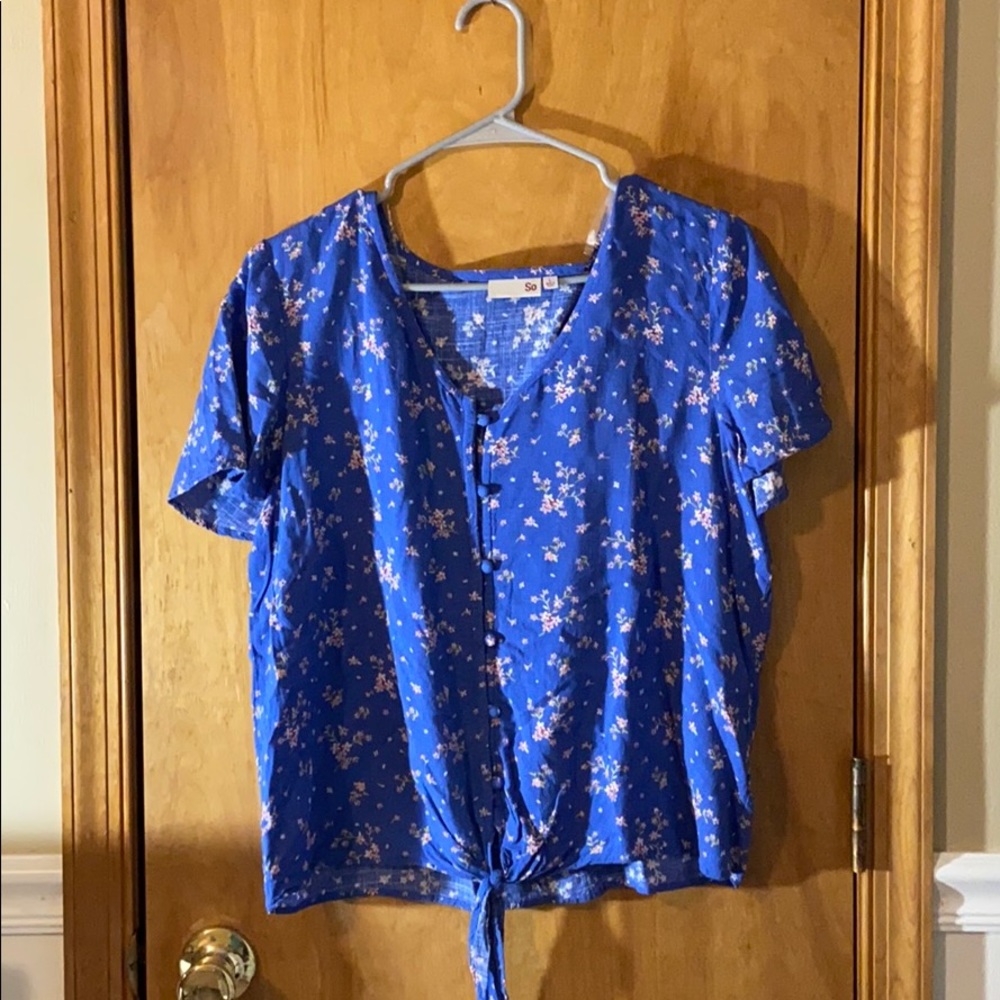SO floral top